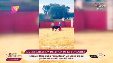 Manuel Díaz ‘El Cordobés’ presume de padre en redes sociales: “Orgulloso de ser hijo tuyo