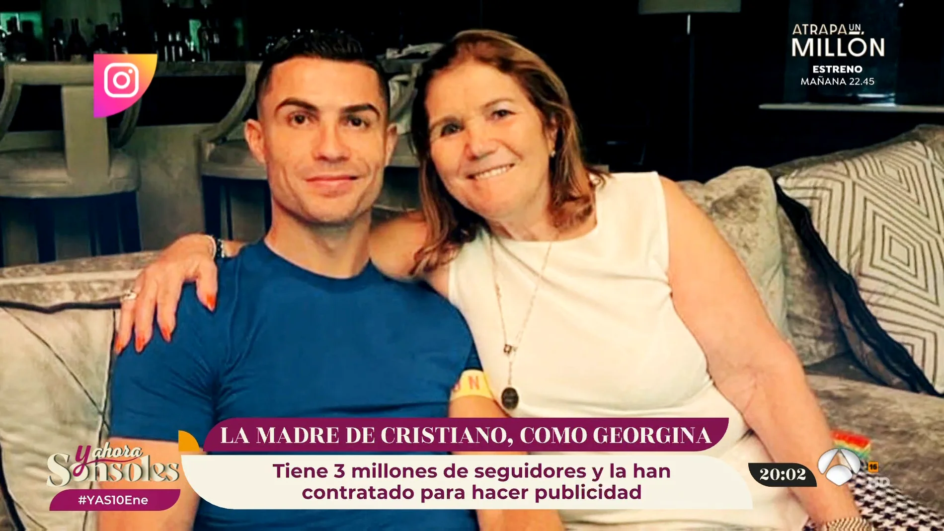 La madre de Cristiano Ronaldo, influencer a los 68 años: ¿Le hará competencia a Georgina?