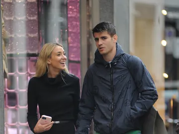 Alice Campello y Álvaro Morata Alice Campello y Álvaro Morata