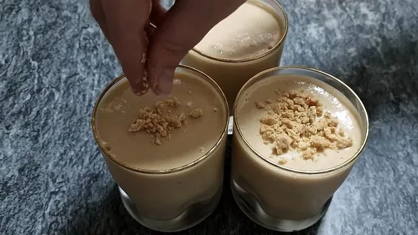 Mousse de turr&oacute;n de Jijona