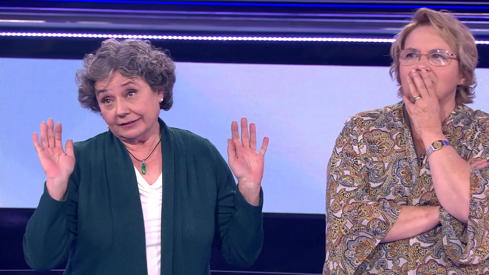 La tensi&oacute;n puede con ellas: &iexcl;Carmen y Conchita pierden 250.000 euros en una sola ronda!
