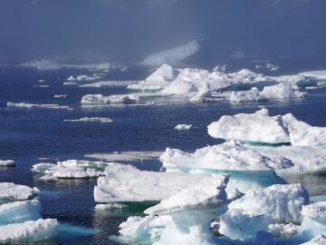 La zona del interior del noroeste de Groenlandia tiene una capa de hielo más fina