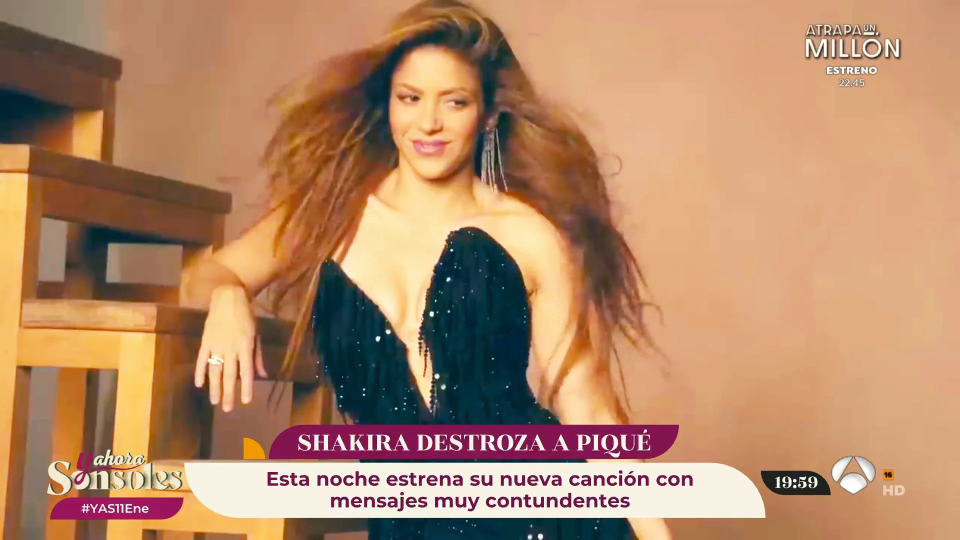 Shakira sorprende con sus dardos a Piqué y Clara Chía: “Estás con una igualita que tú” Shakira sorprende con sus dardos a Piqué y Clara Chía: “Estás con una igualita que tú”