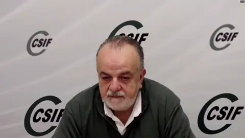 Fernando Hontangas, responsable Sanidad CSIF Fernando Hontangas, responsable Sanidad CSIF