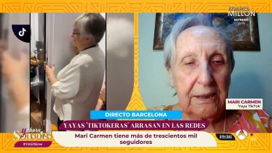 Mari Carmen, la yaya influencer, empezó en redes gracias a su nieto: 
