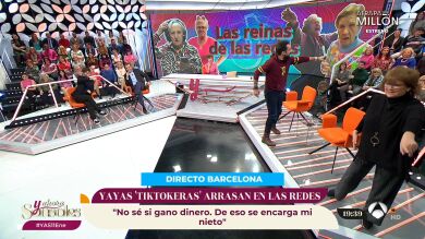 Se siembra el caos en el plató de 'Y ahora Sonsoles' con la visita de... ¿Un gato negro?