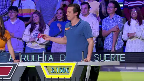 ¡3.000 euros en una tirada! Luis intenta doblar la cifra pero Jorge Fernández le chafa la idea ¡3.000 euros en una tirada! Luis intenta doblar la cifra pero Jorge Fernández le chafa la idea