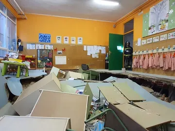 Clase del colegio en Gijón Clase del colegio en Gijón