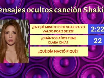 Mensaje oculto en la canción de Shakira.