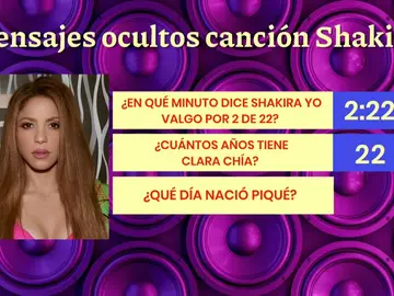 Mensaje oculto en la canción de Shakira. Mensaje oculto en la canción de Shakira.