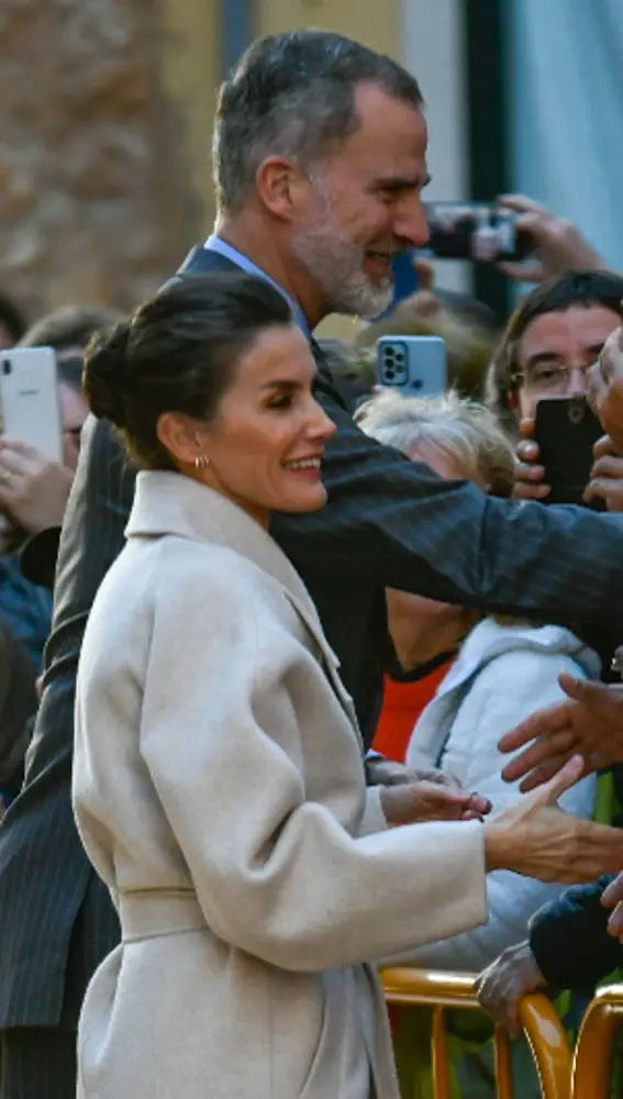 Los reyes Felipe y Letizia