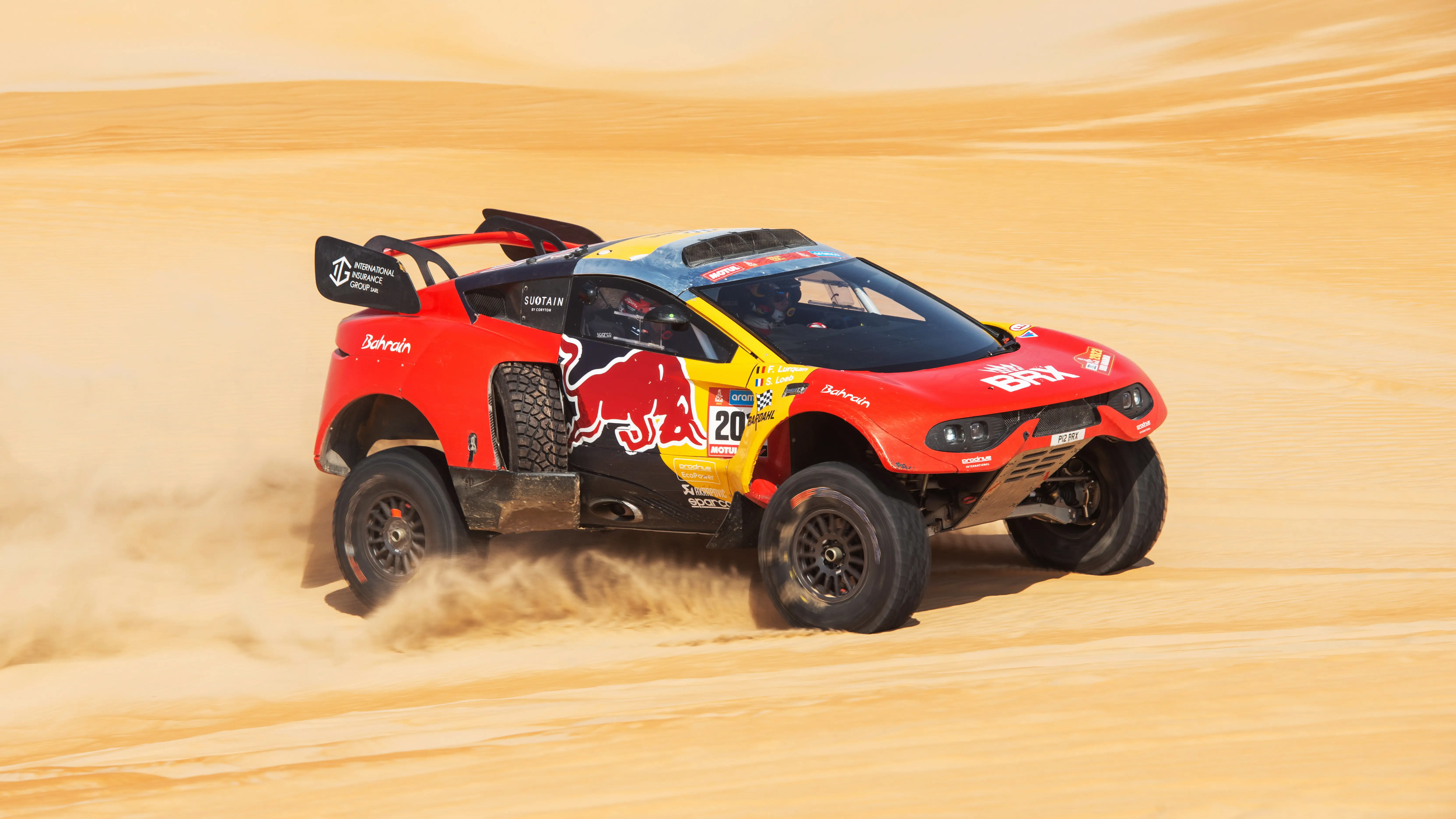Sebastien Loeb, en acción en el Dakar 2023 Sebastien Loeb, en acción en el Dakar 2023