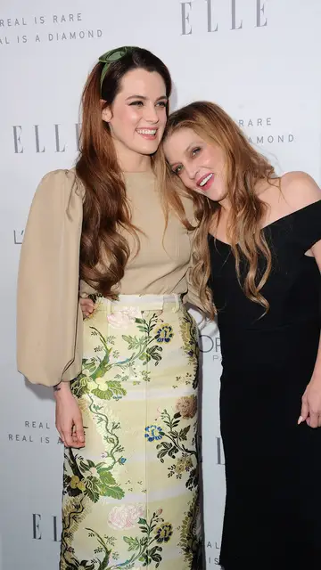 Riley Keough y Lisa Marie Presley Riley Keough y Lisa Marie Presley