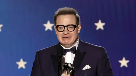 Brendan Fraser en los Critics' Choice Awards 2023 Brendan Fraser en los Critics' Choice Awards 2023