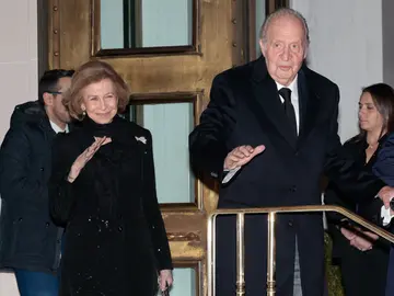 La reina Sofía y el rey don Juan Carlos I La reina Sofía y el rey don Juan Carlos I
