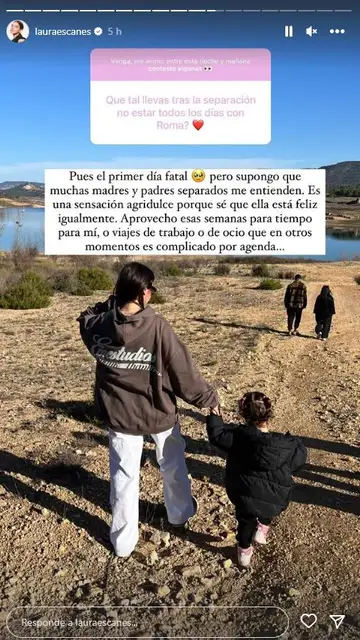 Laura Escanes y su hija Roma Laura Escanes y su hija Roma
