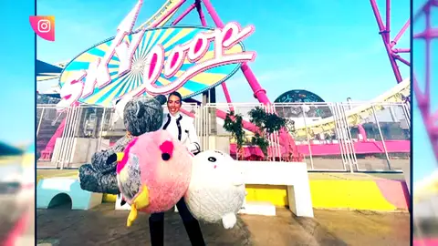 Georgina y Cristiano Ronaldo disfrutan en familia de un parque de atracciones solo para ellos Georgina y Cristiano Ronaldo disfrutan en familia de un parque de atracciones solo para ellos