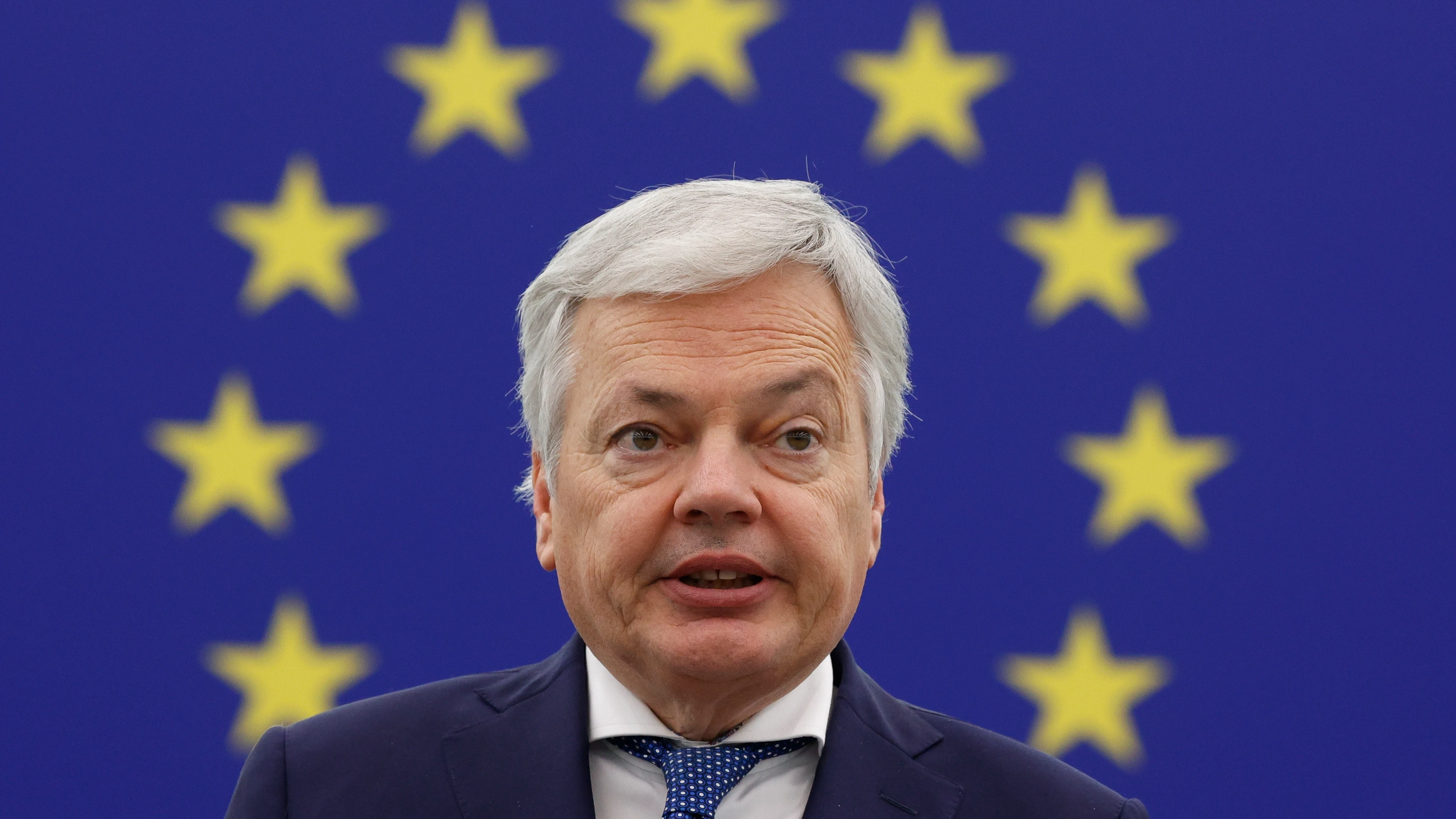 Didier Reynders, comisario europeo de Justicia Didier Reynders, comisario europeo de Justicia