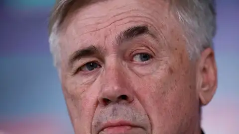 Ancelotti en sala de prensa Ancelotti en sala de prensa