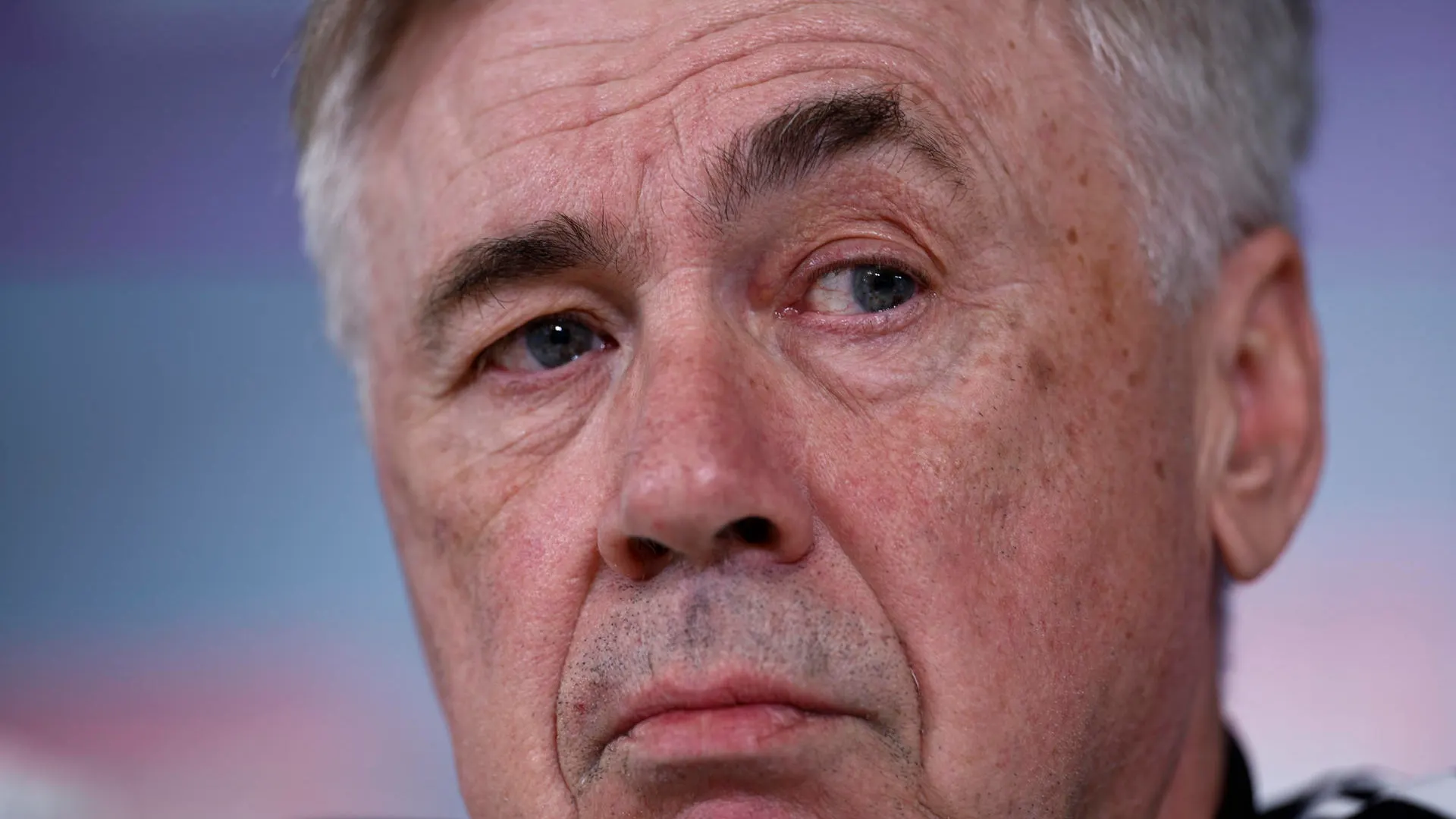 Ancelotti en sala de prensa Ancelotti en sala de prensa