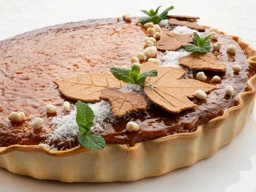 Receta de tarta de calabaza sabrosa y jugosa, de Eva Arguiñano Receta de tarta de calabaza sabrosa y jugosa, de Eva Arguiñano