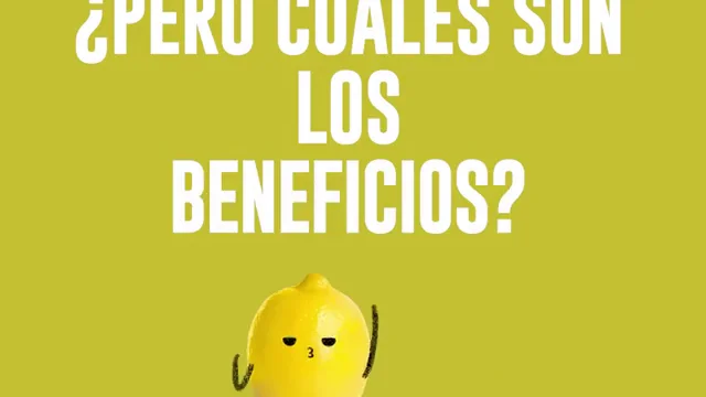 Los beneficios de consumir dos limones diarios Los beneficios de consumir dos limones diarios
