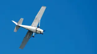 Una avioneta Una avioneta