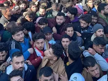 Estampida en Basora (Irak) Estampida en Basora (Irak)