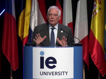 Josep Borrell, en el acto organizado por IE University
