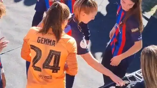 La imagen polémica de la Supercopa Femenina La imagen polémica de la Supercopa Femenina