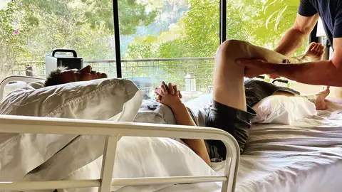 Jeremy Renner rehabilita en casa Jeremy Renner rehabilita en casa