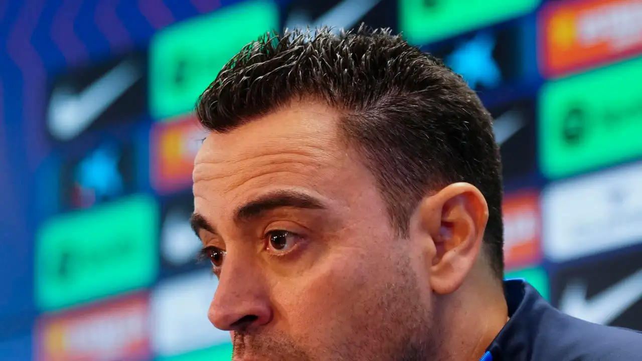 Xavi Hern&aacute;ndez en rueda de prensa