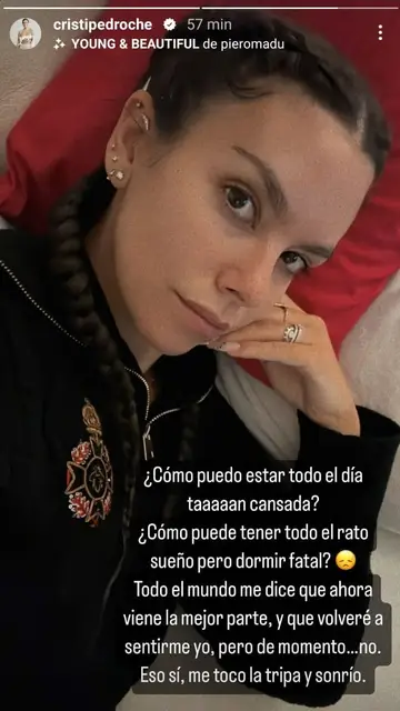 Cristina Pedroche revela los primeros síntomas de su embarazo Cristina Pedroche revela los primeros síntomas de su embarazo