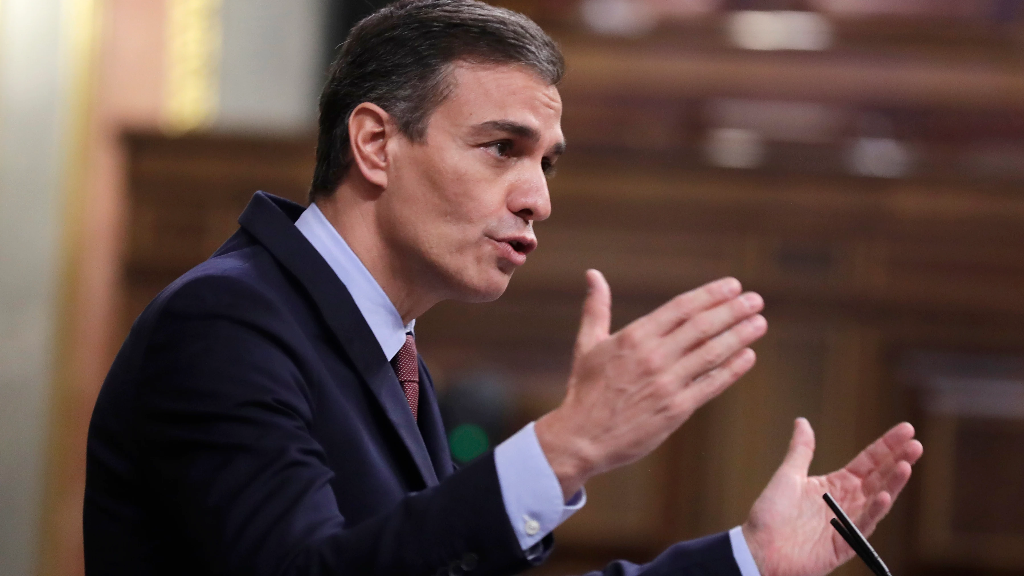 Pedro Sánchez en el Congreso Pedro Sánchez en el Congreso