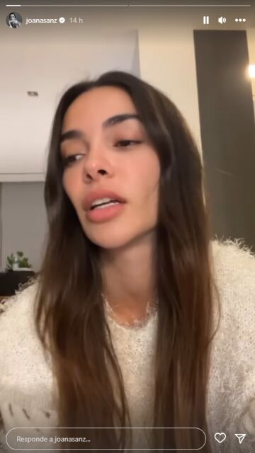Joana Sanz agradece las muestras de cariño