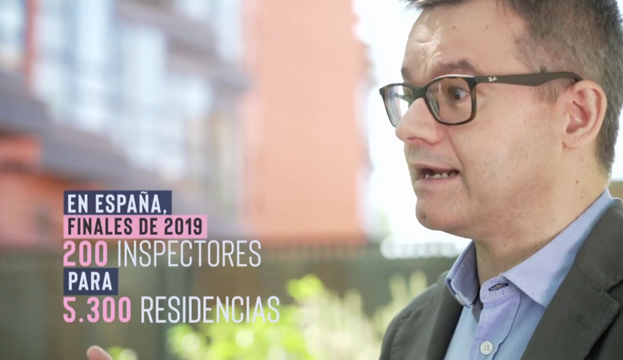 Manuel Rico: "En España a finales de 2019 había 200 inspectores para 5.300 residencias"