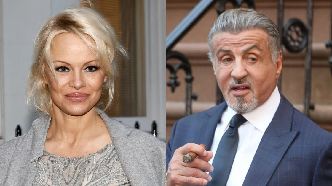 Pamela Anderson y Sylvester Stallone Pamela Anderson y Sylvester Stallone