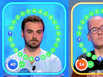 Pablo Díaz arrasa en su regreso a ‘Pasapalabra’: vence en ‘El Rosco’ a César Garrido… ¡con una gran duda final! Pablo Díaz arrasa en su regreso a ‘Pasapalabra’: vence en ‘El Rosco’ a César Garrido… ¡con una gran duda final!
