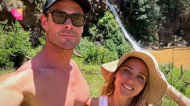 Elsa Pataky y Chris Hemsworth, espectaculares de safari por África rodeados de animales y paisajes increíbles