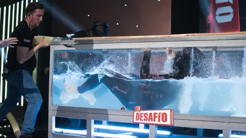 “Estoy acojonada”: La angustia de Rosa López en la ‘Fuga extrema’ bajo el agua en ‘El Desafío’ “Estoy acojonada”: La angustia de Rosa López en la ‘Fuga extrema’ bajo el agua en ‘El Desafío’