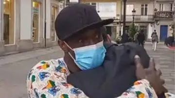 Uno de los senegaleses Uno de los senegaleses