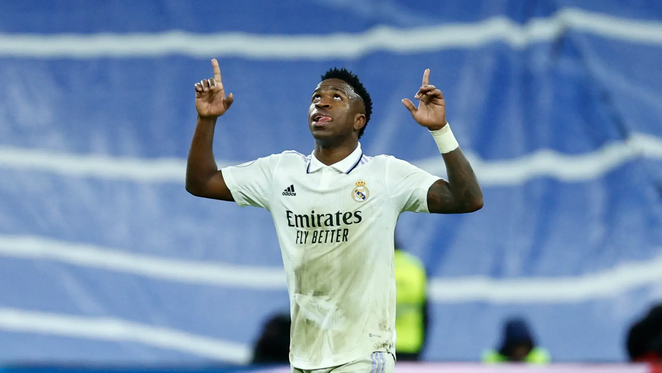Vinicius celebra su gol ante el Atlético de Madrid Vinicius celebra su gol ante el Atlético de Madrid