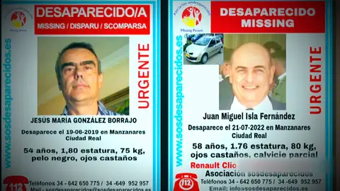 Localizan el coche de uno de los dos desaparecidos misteriosamente en Manzanares: "Estoy muy esperanzada" Localizan el coche de uno de los dos desaparecidos misteriosamente en Manzanares: "Estoy muy esperanzada"