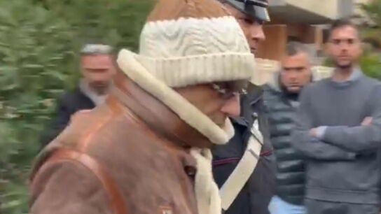 Imagen del arresto de Matteo Messina Denaro en Palermo, Sicilia
