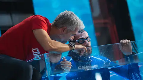 ¡Épico! La increíble lucha de Jorge Blanco en la Apnea ¡Épico! La increíble lucha de Jorge Blanco en la Apnea