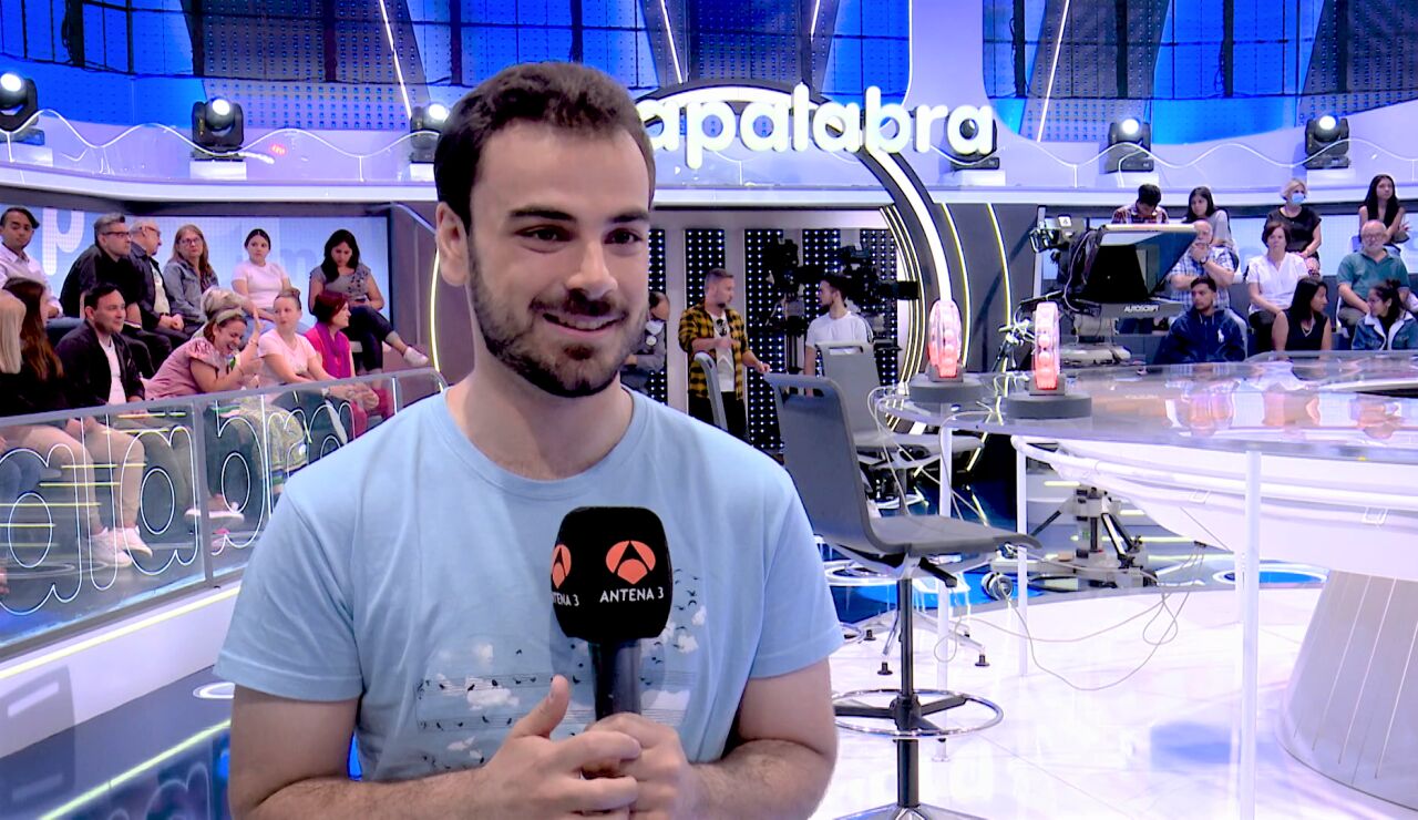 La fórmula de Pablo Díaz para ganar el bote de 'Pasapalabra': "Perseverancia y mucho estudio"