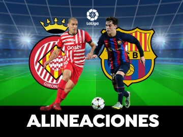 Alineación probable del Barcelona hoy ante el Girona en el partido de LaLiga