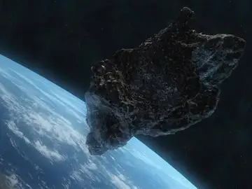El asteroide 2023 BU