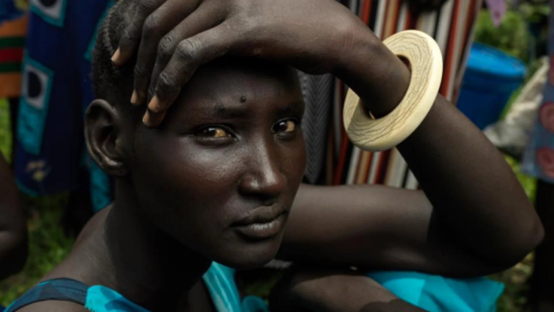 Mujer joven de Sudán del Sur