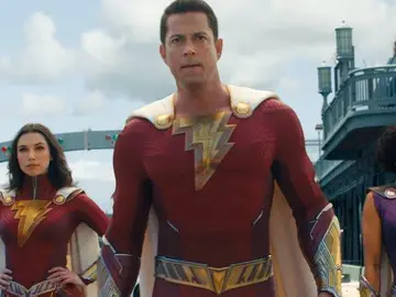 Zachary Levi y su equipo en '¡Shazam! La furia de los dioses' Zachary Levi y su equipo en '¡Shazam! La furia de los dioses'